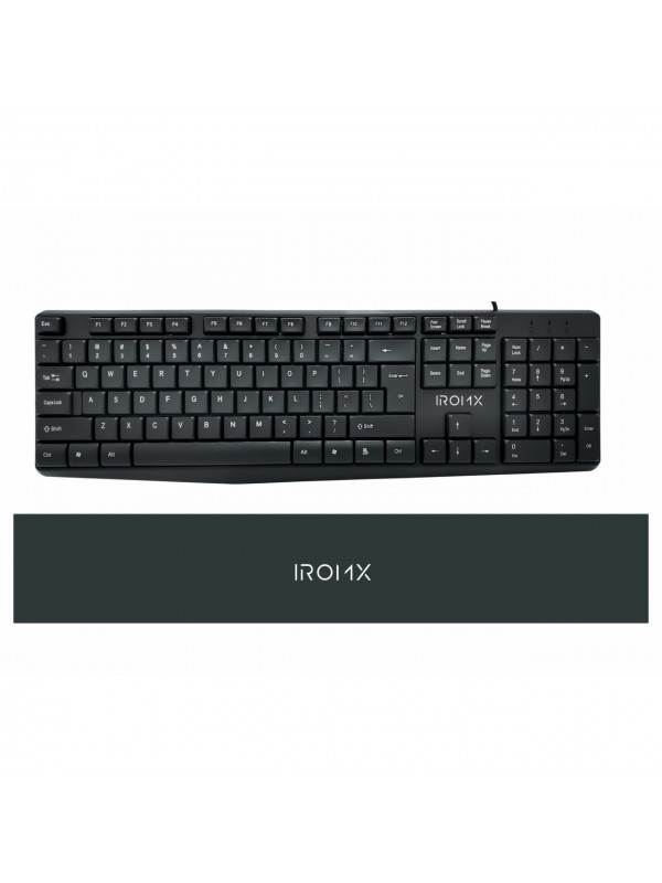 IROMX SK10X TR KABLOLU STANDART SİYAH Q KLAVYE… IROMX SK10X TR KABLOLU STANDART SİYAH Q KLAVYE…